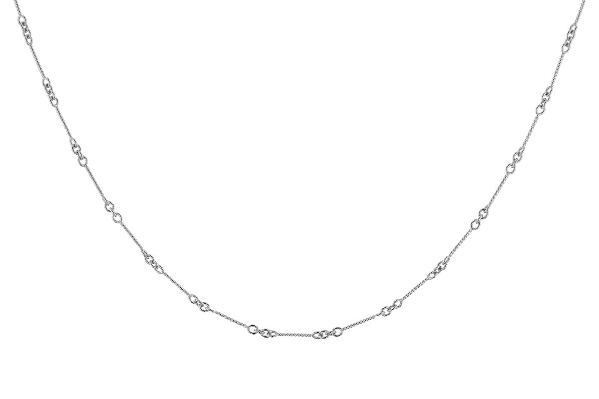 C292-60158: TWIST CHAIN (22IN, 0.8MM, 14KT, LOBSTER CLASP)