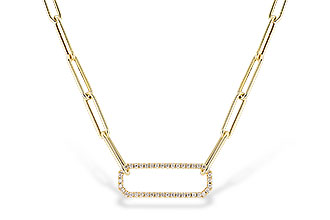 D292-54722: NECKLACE .50 TW (17 INCHES)