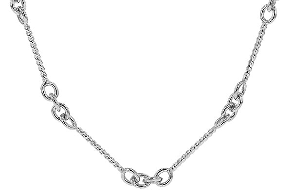 E292-60140: TWIST CHAIN (24IN, 0.8MM, 14KT, LOBSTER CLASP)