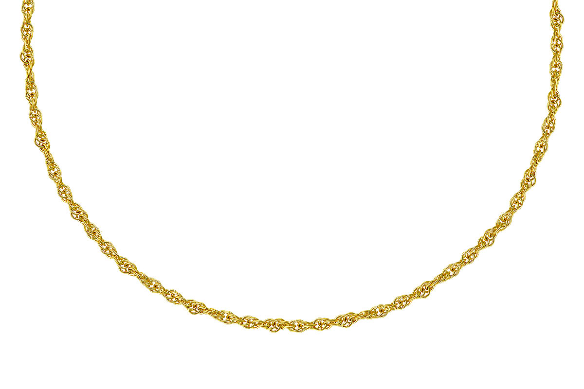 E292-60149: ROPE CHAIN (22IN, 1.5MM, 14KT, LOBSTER CLASP)