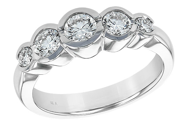 M111-69221: LDS WED RING 1.00 TW