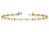 A207-14722: BRACELET 2.80 YELLOW DIA 4.01 TW