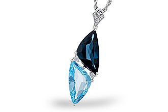 A293-47413: NECK 6.87 BLUE TOPAZ 6.97 TGW