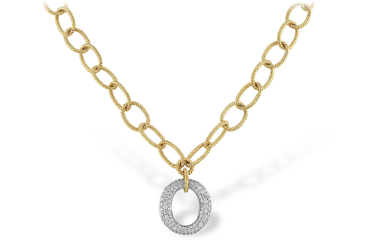 B208-91940: NECKLACE 1.02 TW (17 INCHES)