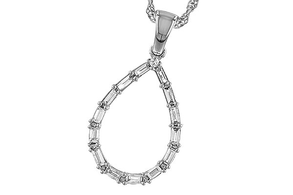 C293-51022: NECKLACE .27 BAG .28 TW