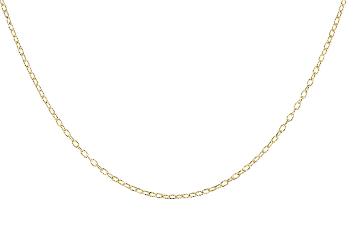 D292-60158: ROLO LG (18IN, 2.3MM, 14KT, LOBSTER CLASP)