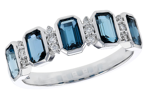 D293-48304: LDS RG 1.46 TW LONDON BLUE TOPAZ 1.58 TGW