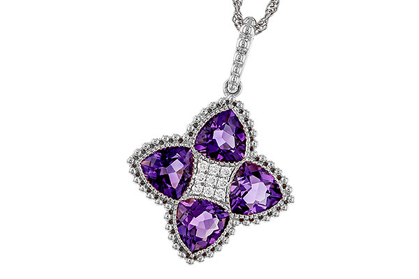 D293-50095: NECKLACE 2.22 AMETHYST 2.28 TGW