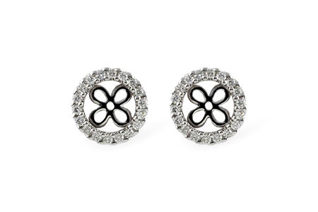 G206-21931: EARRING JACKETS .30 TW (FOR 1.50-2.00 CT TW STUDS)