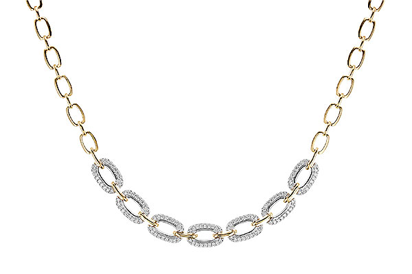 G292-55567: NECKLACE 1.95 TW (17 INCHES)