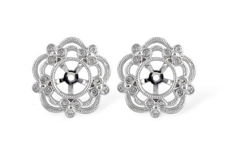 H204-40176: EARRING JACKETS .16 TW (FOR 0.75-1.50 CT TW STUDS)