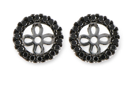 K207-10103: EARRING JACKETS .25 TW (FOR 0.75-1.00 CT TW STUDS)