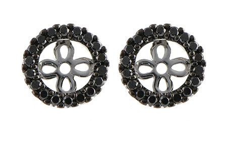 K207-10103: EARRING JACKETS .25 TW (FOR 0.75-1.00 CT TW STUDS)
