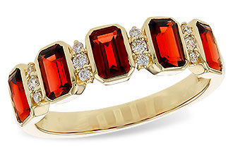 K293-48312: LDS RG 1.62 TW GARNET 1.74 TGW