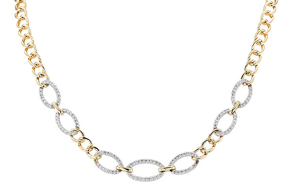 M292-56494: NECKLACE 1.12 TW (17")(INCLUDES BAR LINKS)